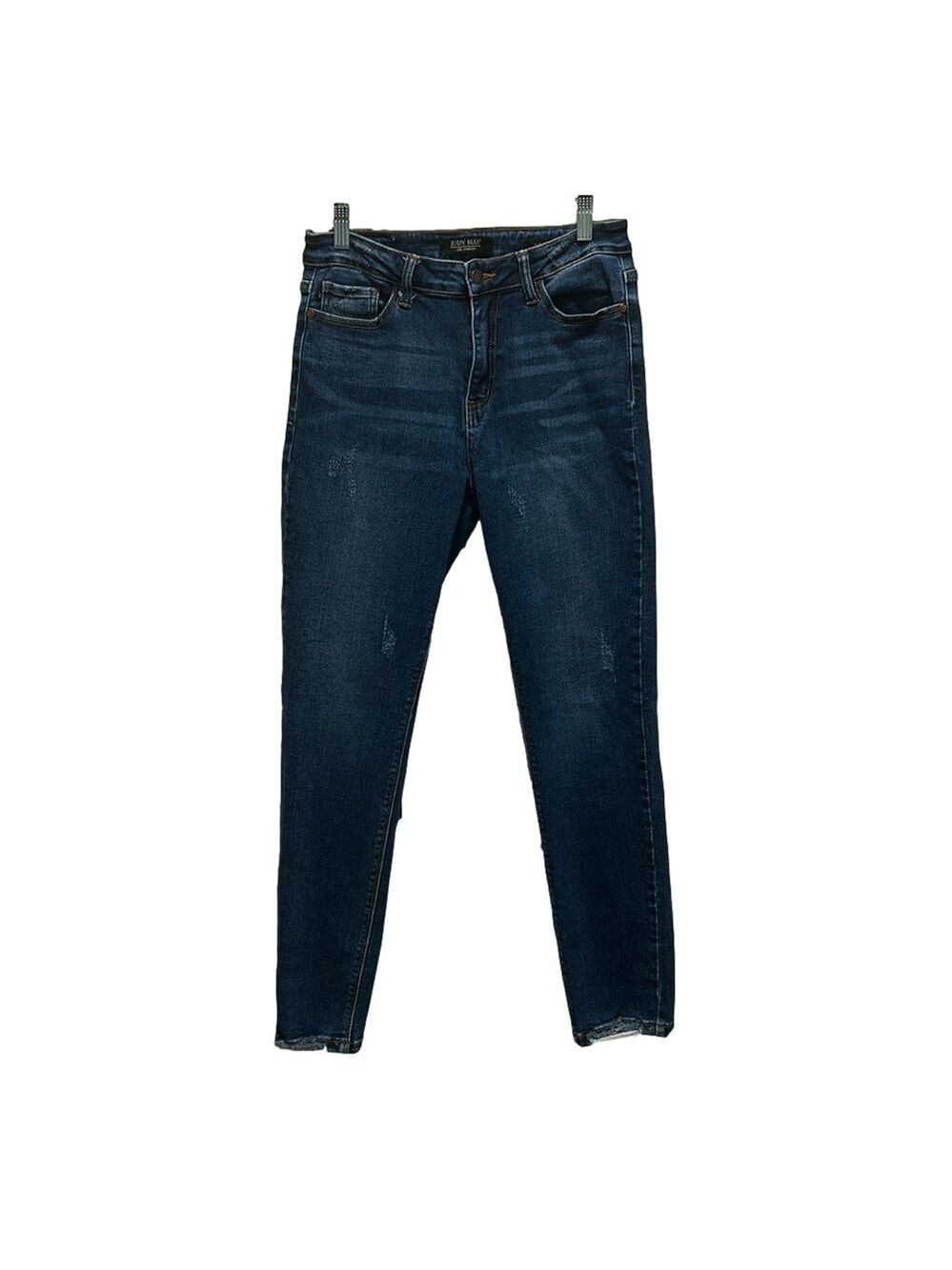 Judy Blue Dark Wash Slim Fit Jeans with Minor Distressing Size 9 / 29